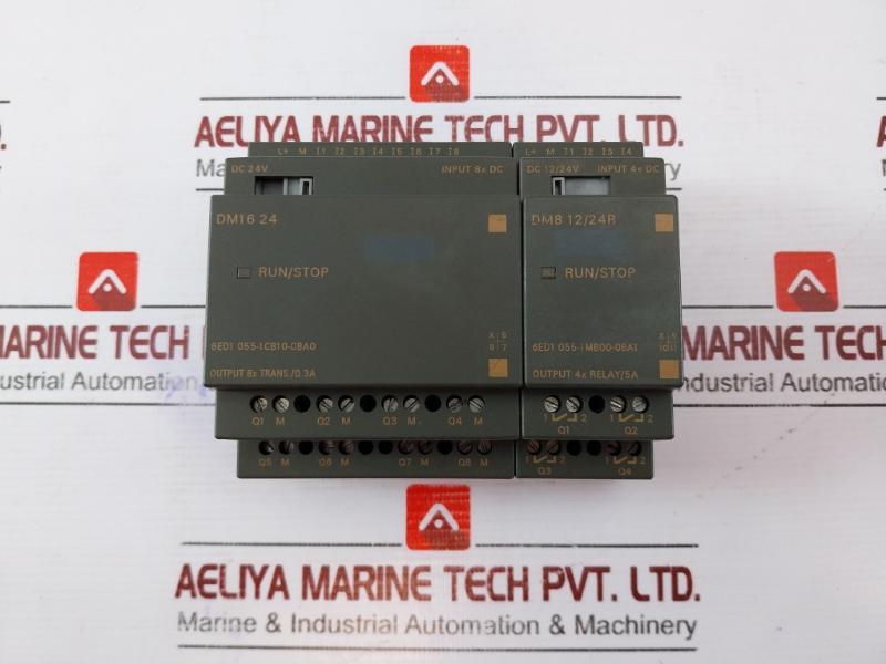 Siemens 6ed1 055-1cb10-0ba0 Dm16 24 I/o Logic Module