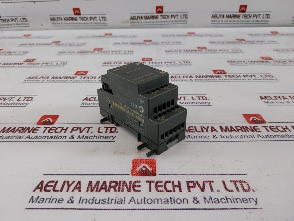 Siemens 6Ed1 055-1Fb00-0Ba1 Logo! Expansion Module Dm8 230R 4Xrelay Output 5A