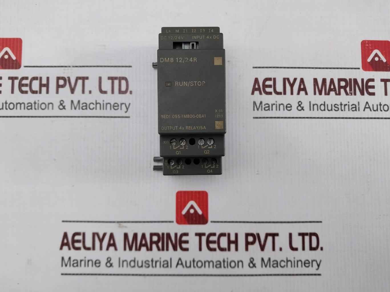 Siemens 6ed1 055-1mb00-0ba1 Dm8 12/24r Expansion Module 12/24v 5a