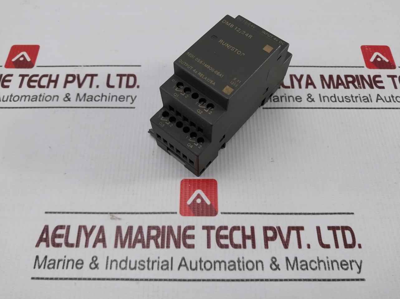 Siemens 6ed1 055-1mb00-0ba1 Dm8 12/24r Expansion Module 12/24v 5a