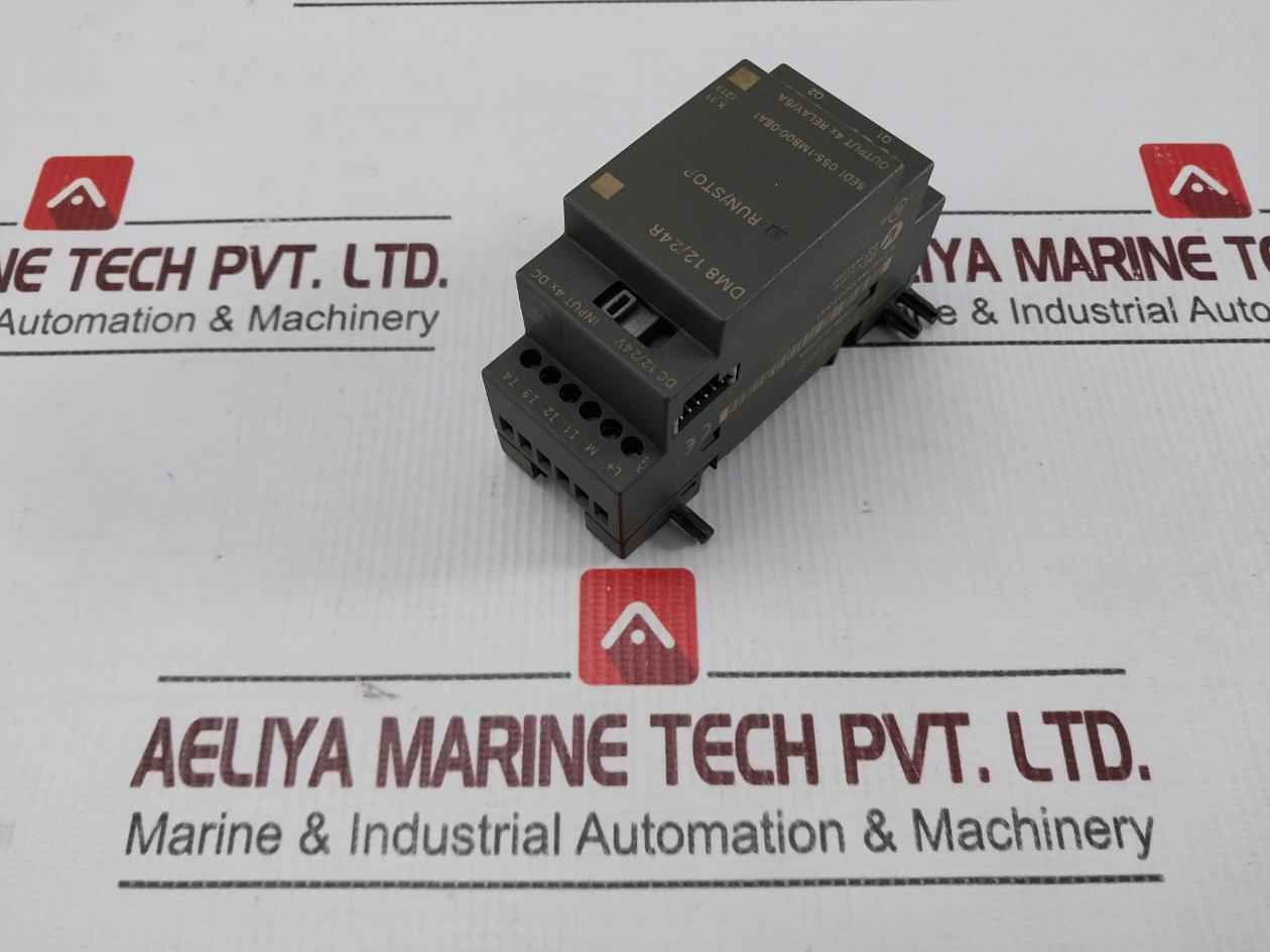 Siemens 6ed1 055-1mb00-0ba1 Dm8 12/24r Expansion Module 12/24v 5a