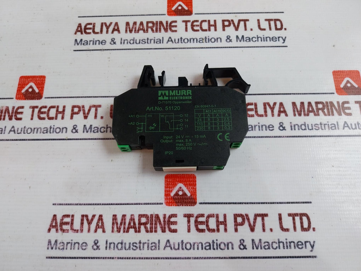 Murr Elektronik 51120 Interface Relay Module 50/60Hz 86143