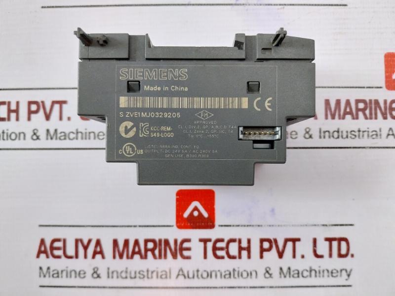 Siemens6Ed1 055-1Mb00-0Ba1 Logo! Dm8 12/24R Expansion Module 4Xrelay Output 5A