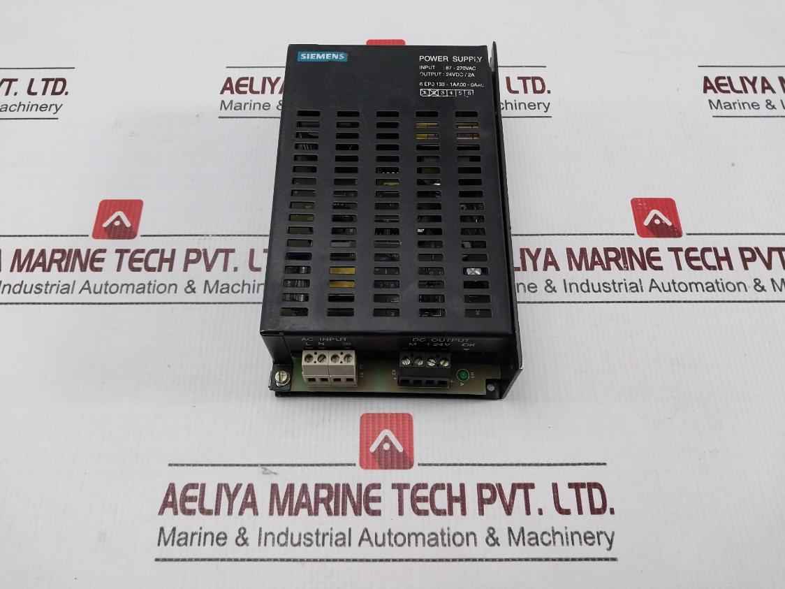 Siemens 6ep0 133-1aa00-0aa0 Power Supply 87-270vac/2a