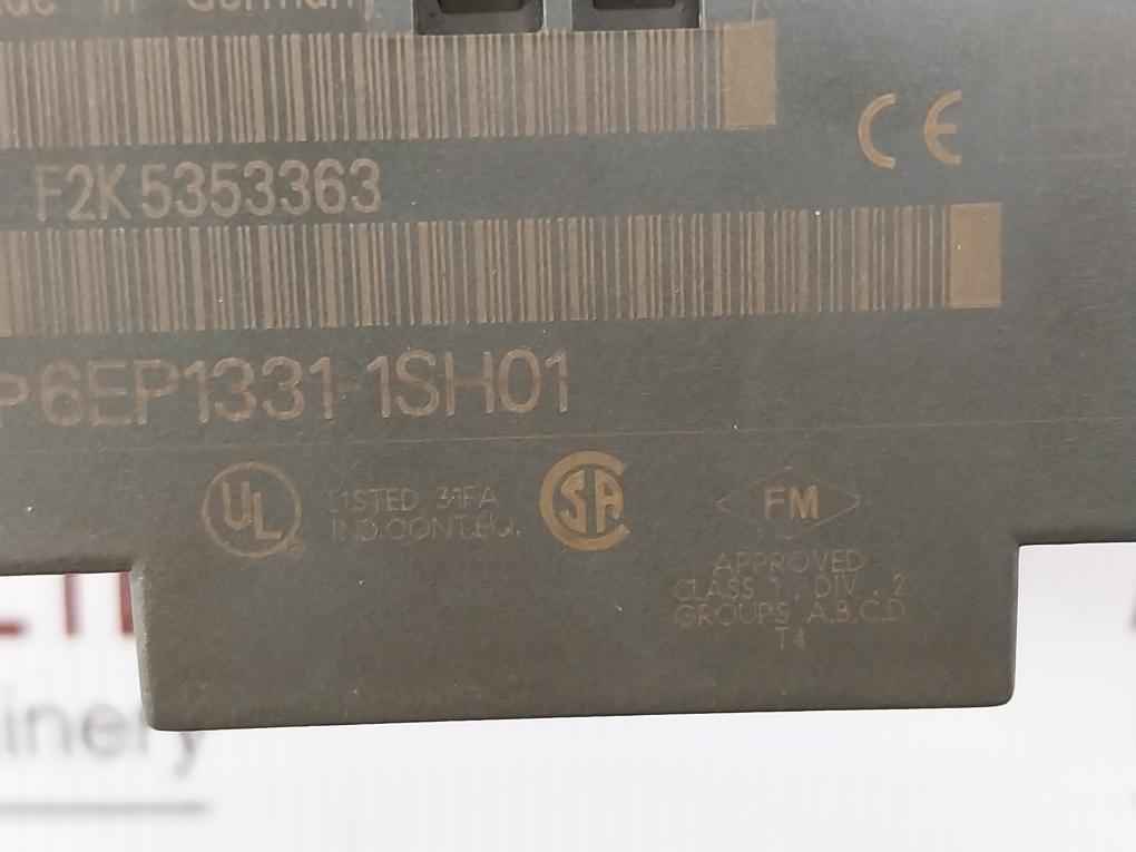 Siemens 6ep1 331-1sh01 Power Supply 50/60hz 0.48-0.3a