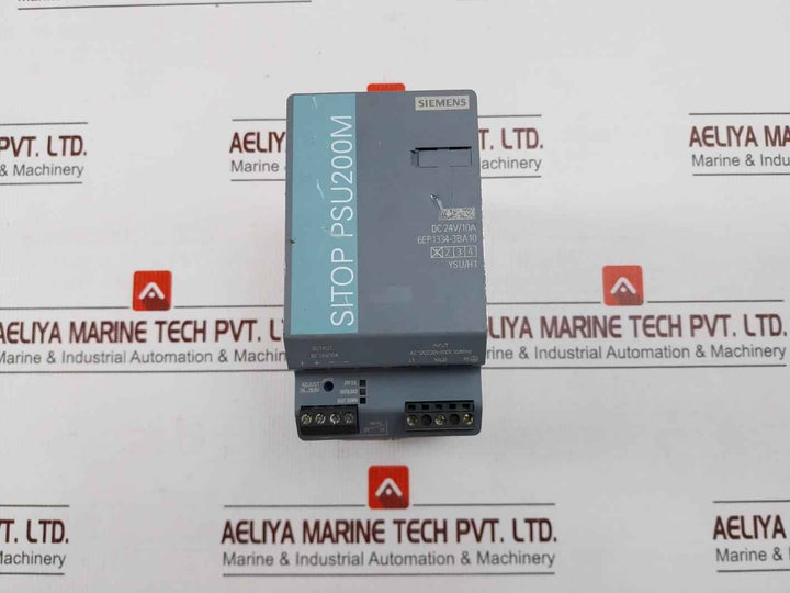 Siemens 6ep1334-3ba10 Sitop Psu200m Power Supply Ac 120-230v 4.4-2,4a 50-60hz