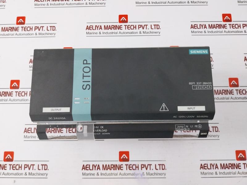 Siemens 6ep1 337-3ba00 Sitop Modular Power Supply Ac 120v/230v, 50/60hz