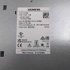 Siemens 6ep1437-2ba20 Plc Power Supply Sitop Psu300s 2.0-1.7a|50/60hz