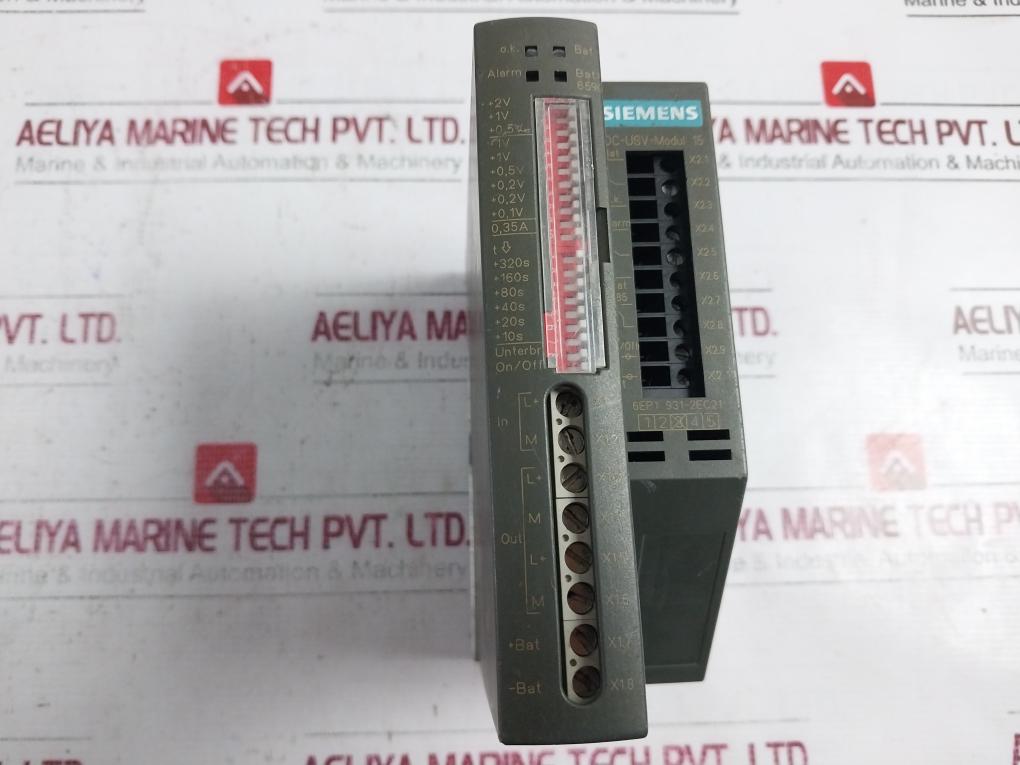 Siemens 6ep1 931-2ec21 Power Supply Module Dc 24v/16a