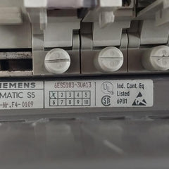 Siemens 6es5 183-3ua13 Simatic S5 Separation Expansion Unit