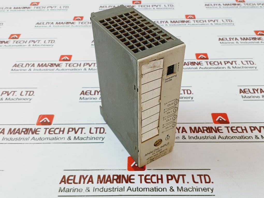 Siemens Simatic S5 6Es5 464-8Mc11 Analog Input Module  4X ± 10V