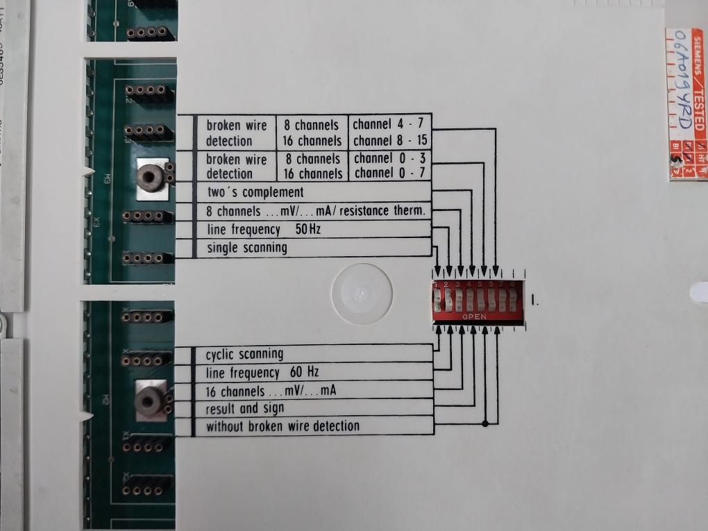 Siemens 6es5465-4ua11 Simatic, 50 Hz / 60 Hz, C79040-a92-c326-04-85