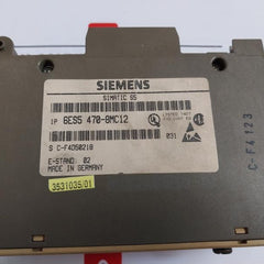 Siemens 6es5 470-8mc12 Analog Output Module 2x4-20ma