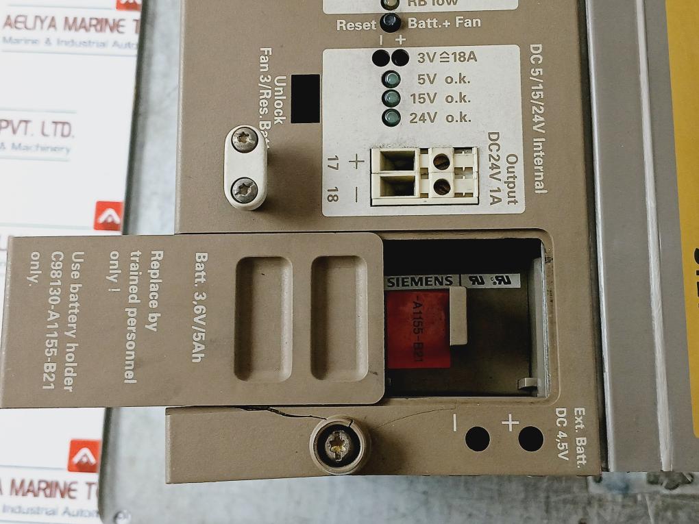 Siemens 6es5 923-3uc11 Simatic S5-135u/155u 923c Coordinator Cpu