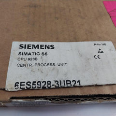 Siemens Simatic 6es5928-3ub21 Cpu928b Central Processing Unit Card