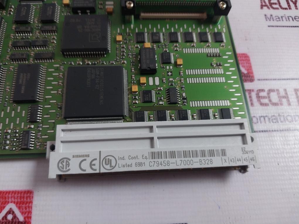 Siemens Simatic 6es5928-3ub21 Cpu928b Central Processing Unit Card