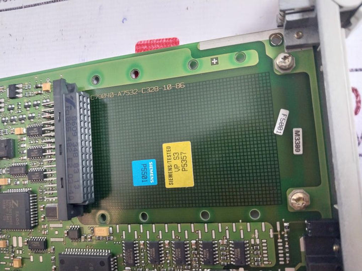 Siemens Simatic 6es5928-3ub21 Cpu928b Central Processing Unit Card