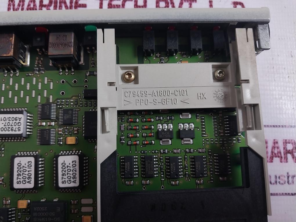 Siemens Simatic 6es5928-3ub21 Cpu928b Central Processing Unit Card