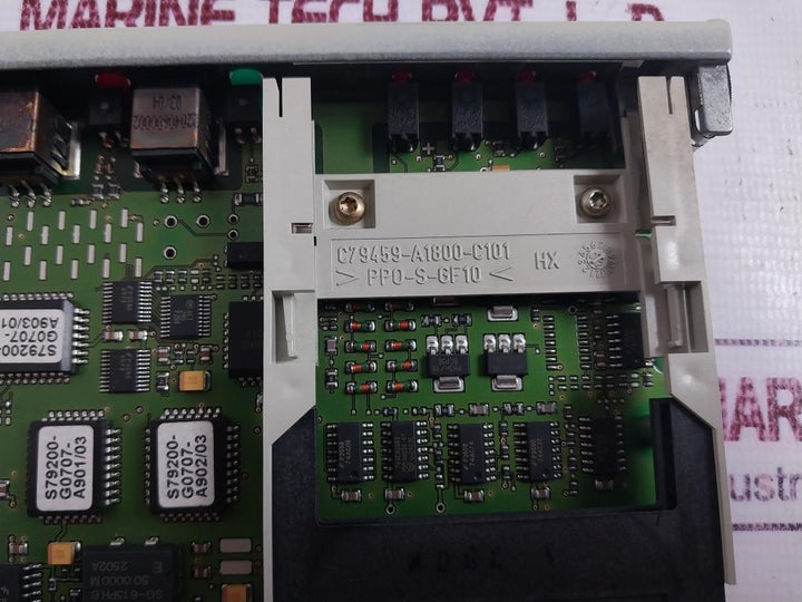Siemens Simatic 6es5928-3ub21 Cpu928b Central Processing Unit Card
