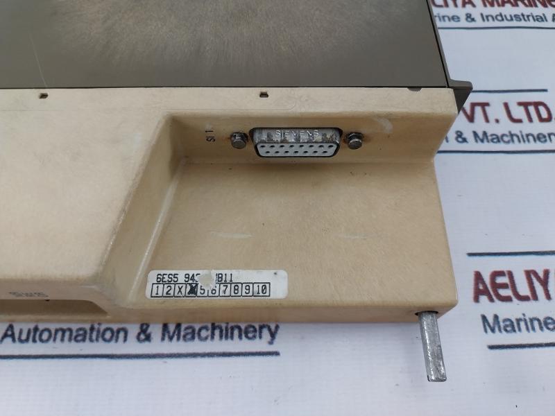 Siemens 6es5 942-7ub11 Simatic S5 Central Processing Unit, Cpu 942b