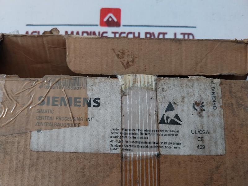 Siemens 6es5 942-7ub11 Simatic S5 Central Processing Unit, Cpu 942b