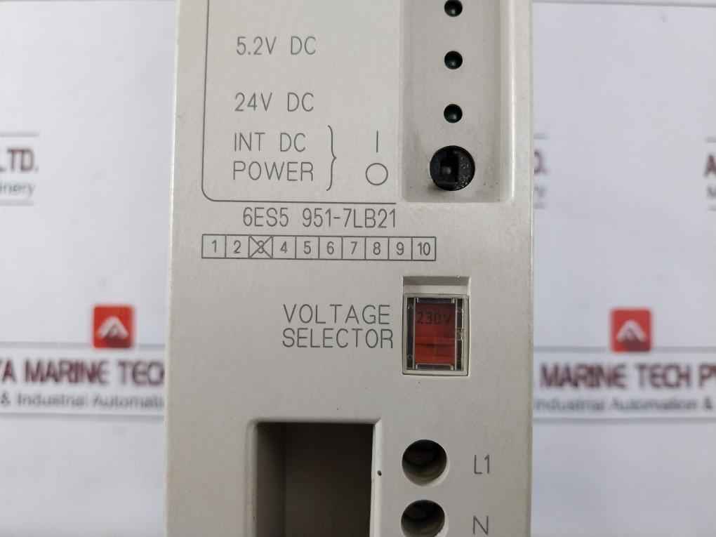 Siemens 6es5 951-7lb21 Simatic S5 Power Supply Module Ac 120v/230v