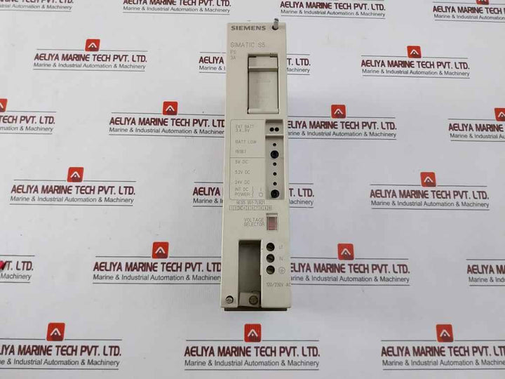 Siemens 6es5 951-7lb21 Simatic S5 Power Supply Module Ac 120v/230v