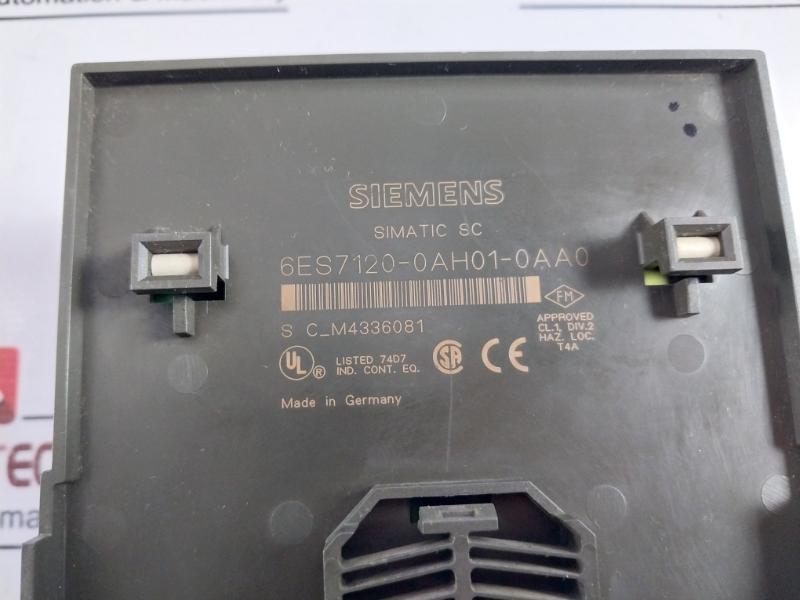 Siemens 6es7 120-0ah01-0aa0 Tb16 Sc Terminal Block With Digital I/o Module