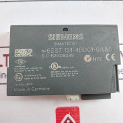 Siemens 6es7 131-4bd01-0aa0 Electronic Module Dc24v