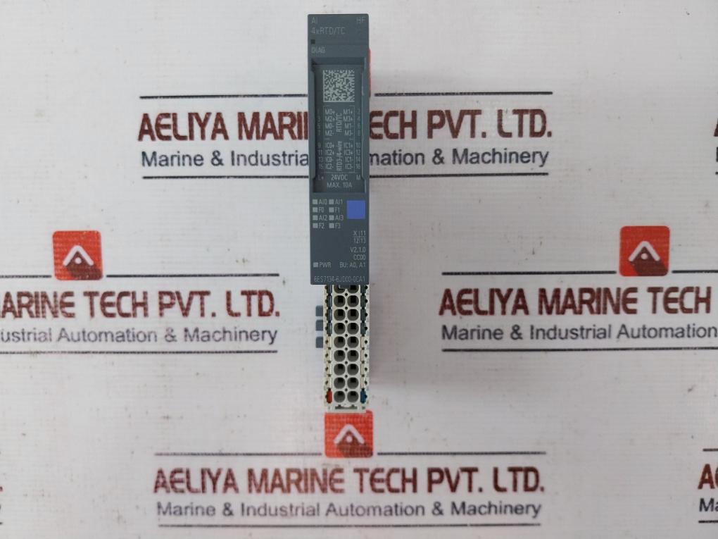 Siemens 6es7134-6jd00-0ca1 Simatic Et 200sp Analog Input Module