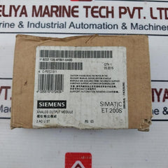 Siemens 6es7 135-4fb01-0ab0 Analog Output Module