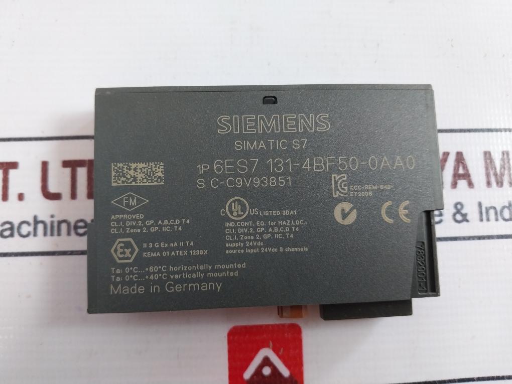 Siemens 6es7 151-1aa05-0ab0/ 6es7 138-4ca60-0ab0/ 6es7 131-4bf50-0aa0 Module