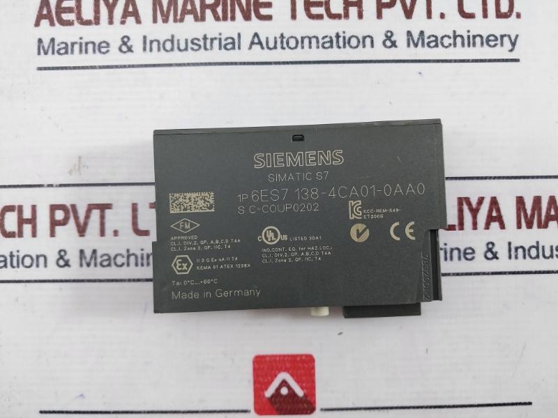 Siemens 6es7 151-1aa05-0ab0 Interface Module 24vdc