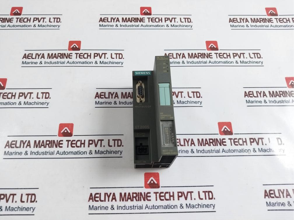 Siemens Simatic S7 6Es7 151-1Aa05-0Ab0  Interface Module 24Vdc