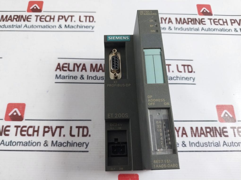 Siemens Simatic S7 6Es7 151-1Aa05-0Ab0  Interface Module 24Vdc
