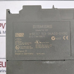 Siemens 6es7 153-1aa03-0xb0, Simatic S7 Interface Module With I/o Module