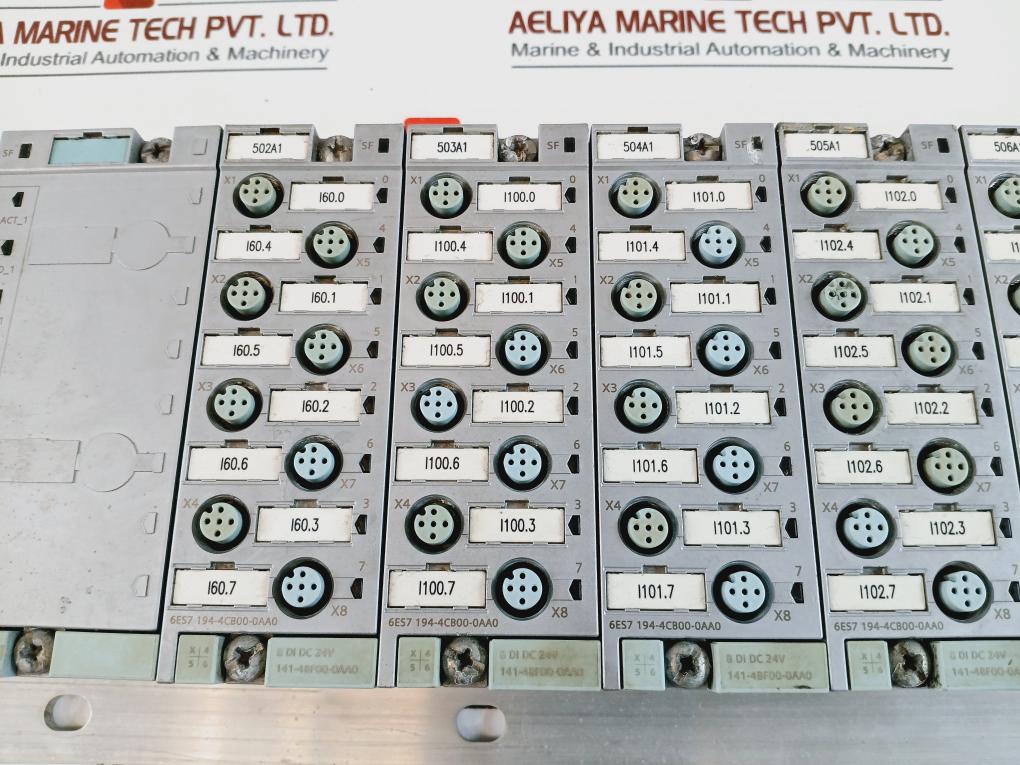 Siemens 6Es7 154-1Aa01-0Ab0 Simatic Et 200Pro Module Rack Dc 24V Ver 4.0.0