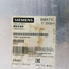 Siemens 6Es7 154-1Aa01-0Ab0 Simatic Et 200Pro Module Rack Dc 24V Ver 4.0.0