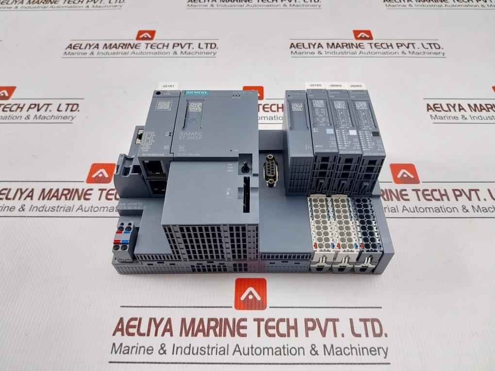 Siemens 6es7 193-6ar00-0aa0 Plc System Cpu 1512sp-1 Pn I/o Modules 24vdc