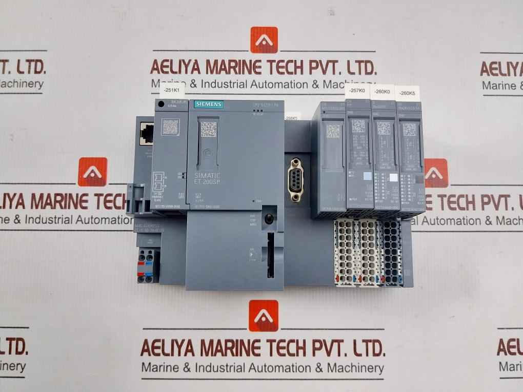 Siemens 6es7 193-6ar00-0aa0 Plc System Cpu 1512sp-1 Pn I/o Modules 24vdc