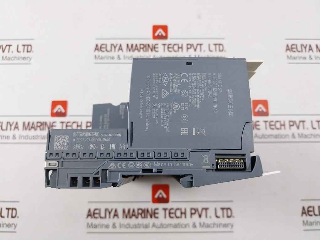 Siemens 6es7 193-6ar00-0aa0 Plc System Cpu 1512sp-1 Pn I/o Modules 24vdc