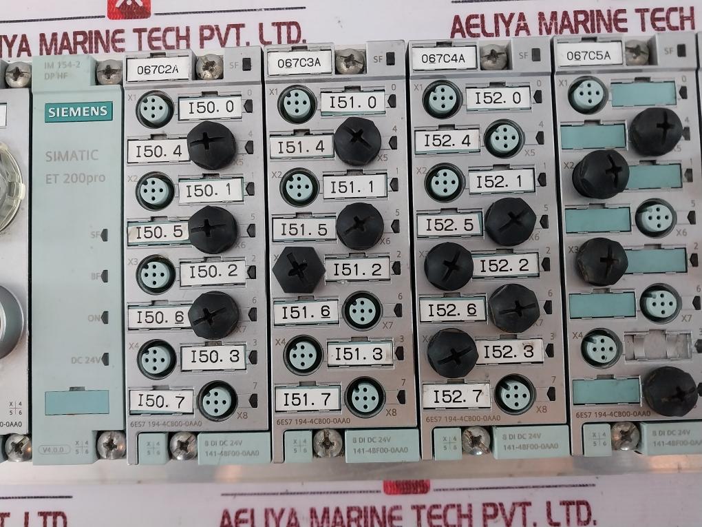 Siemens 6es7 194-4ga00-0aa0 Simatic Et 200pro Module Rack