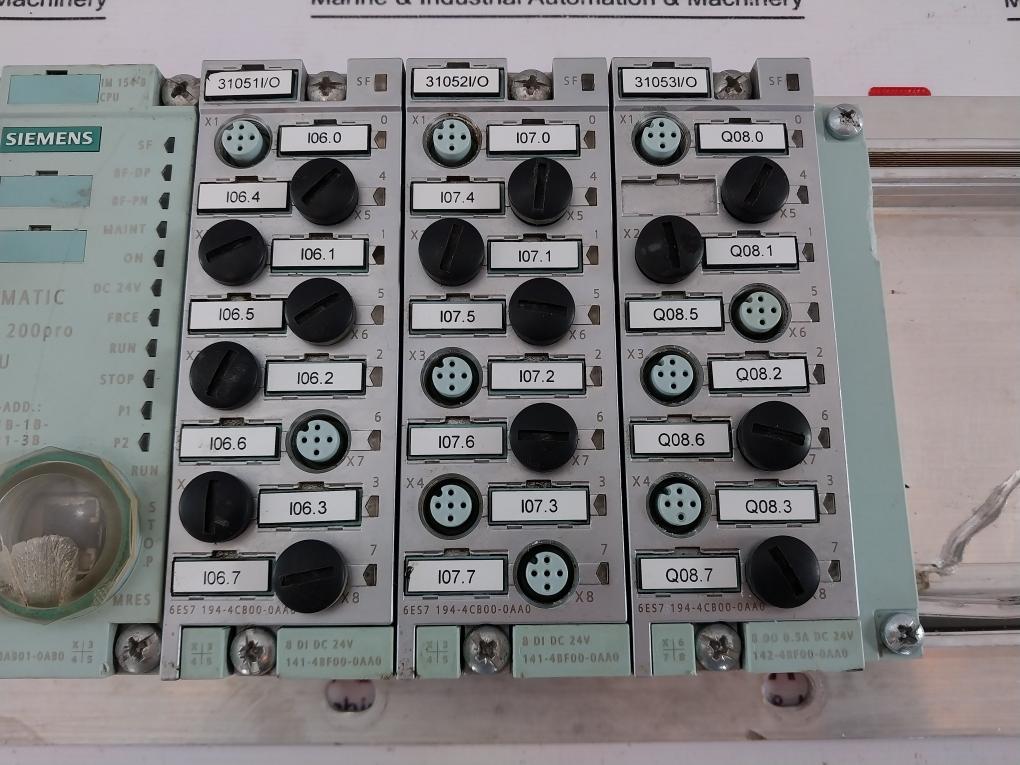 Siemens Simatic 6es7 194-4ga00-0aa0 Module Rack