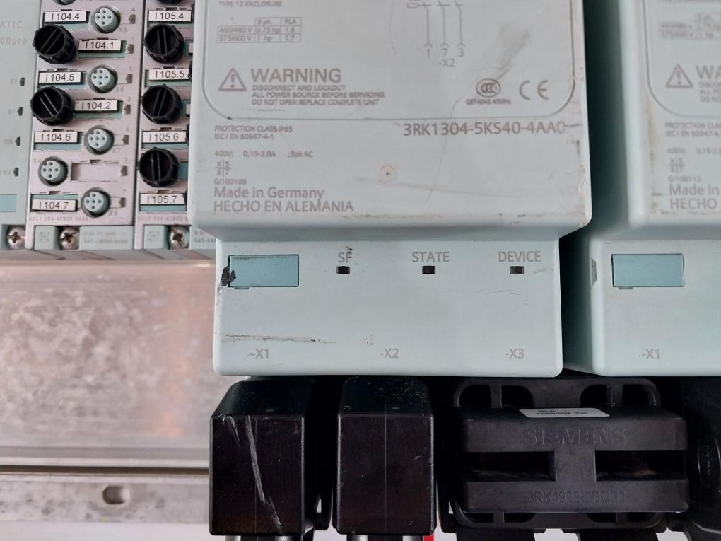 Siemens Simatic 6es7 194-4ga60-0aa0 Module Rack  Et 200pro
