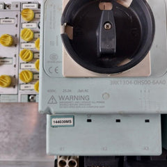 Siemens 6ES7194-4GB60-0AA0 SIMATIC DP Module Rack Broad Version + 3RK1304-0HS00-6AA0 ET 200 RSM Maintenance Switch Module + SIMATIC ET 200pro Multi-functional IO System