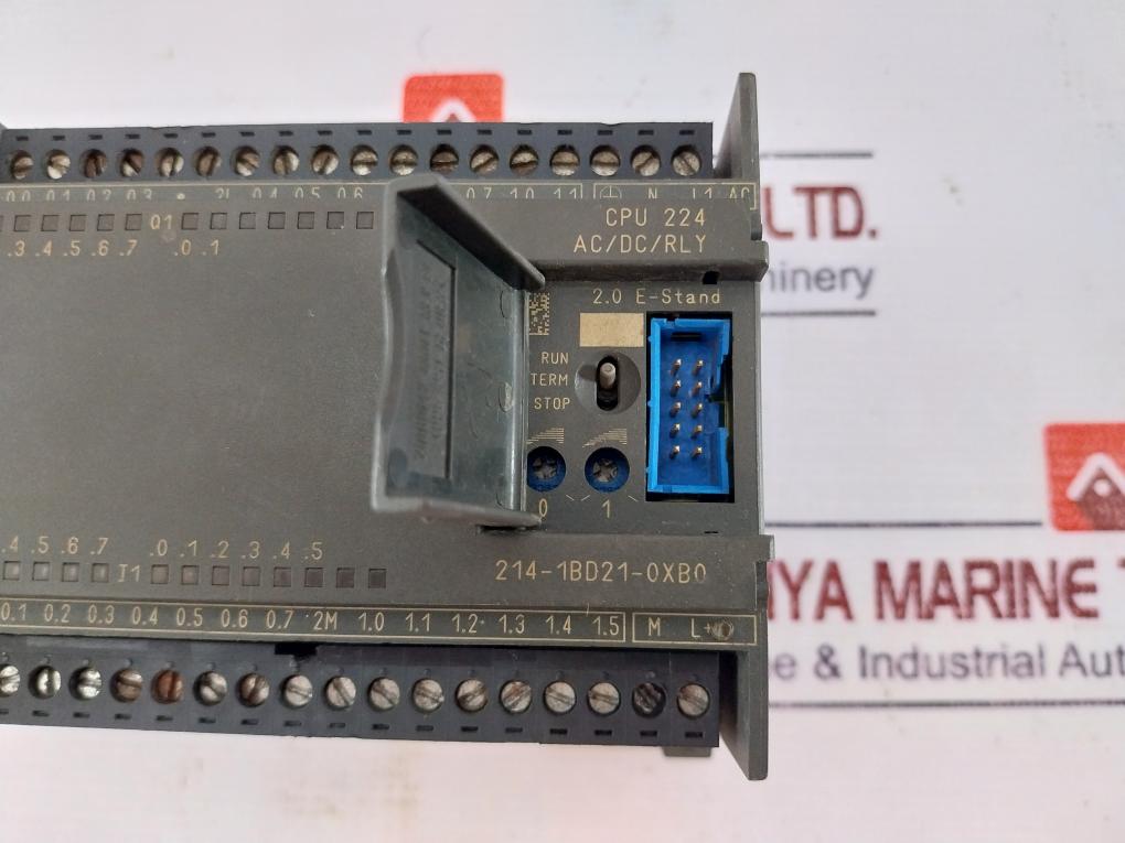 Siemens 6Es7 214-1Bd21-0Xb0 Simatic S7-200 Plc Module Cpu 224 Ac/Dc/Rly 85-264Va