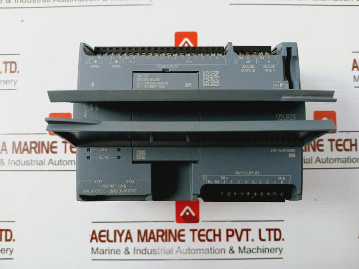 Siemens 6Es7 215-1Ag40-0Xb0 Cpu 1215C Module 24Vdc 1.5A