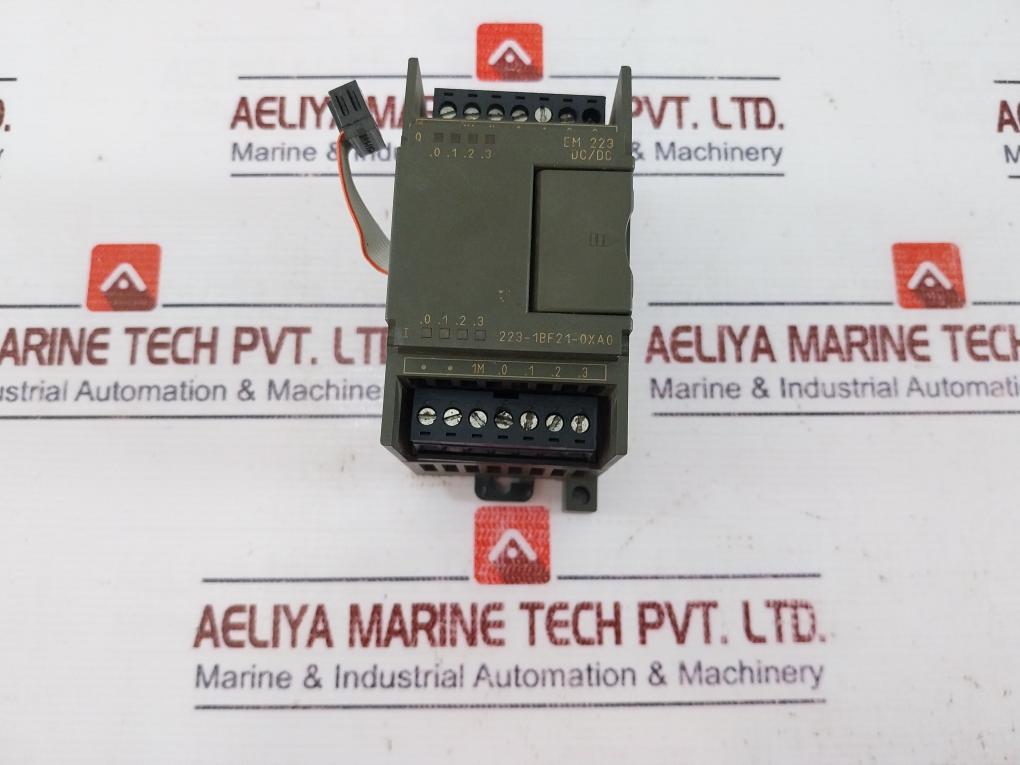 Siemens 6es7 223-1bf21-0xa0 Digital I/o Module Em 223 Dc/dc 4di 4do 24vdc