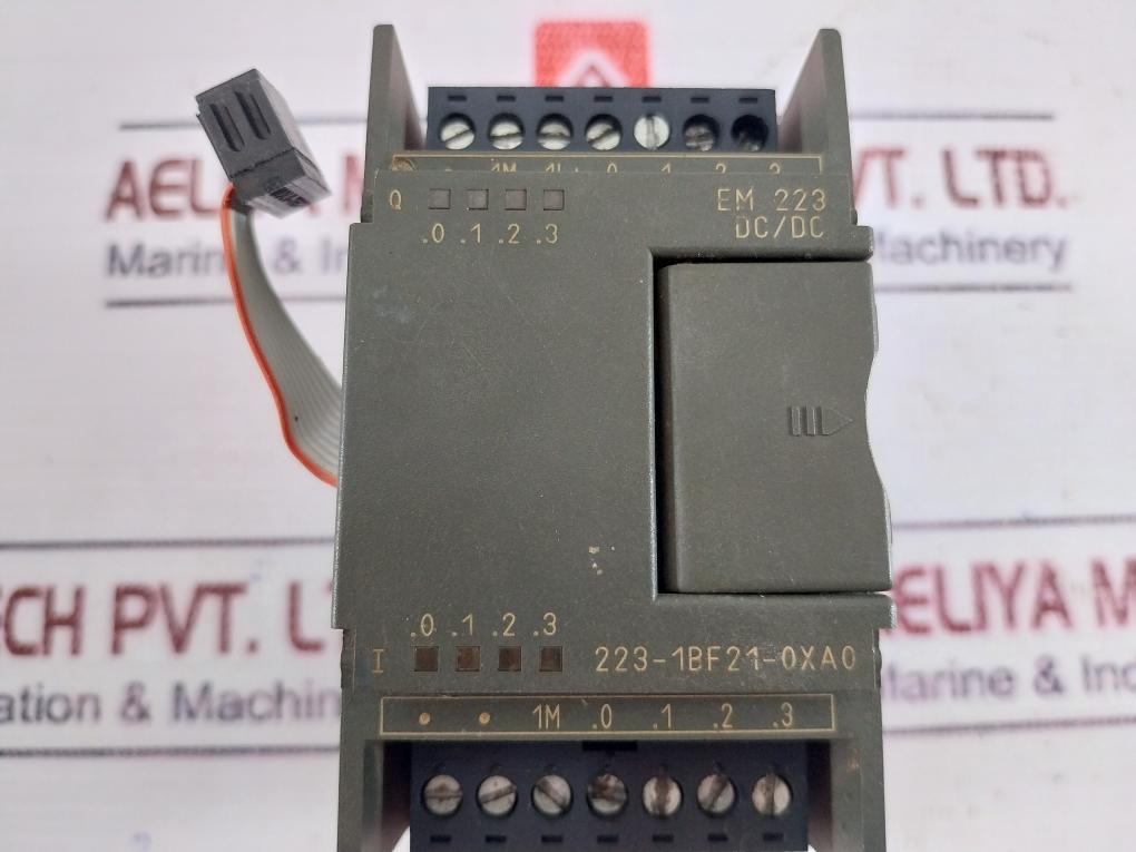Siemens 6es7 223-1bf21-0xa0 Digital I/o Module Em 223 Dc/dc 4di 4do 24vdc