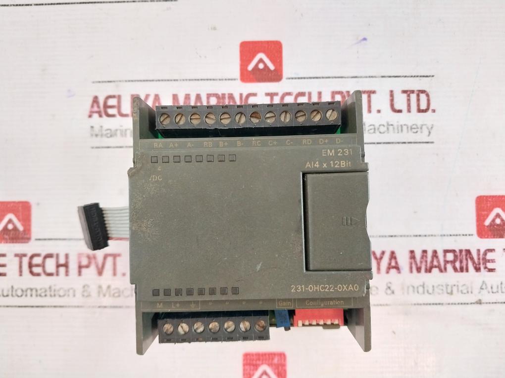 Siemens 6es7 231-0hc22-0xa0 Analog Input Module 21-28 Vdc Sc-s6j92018